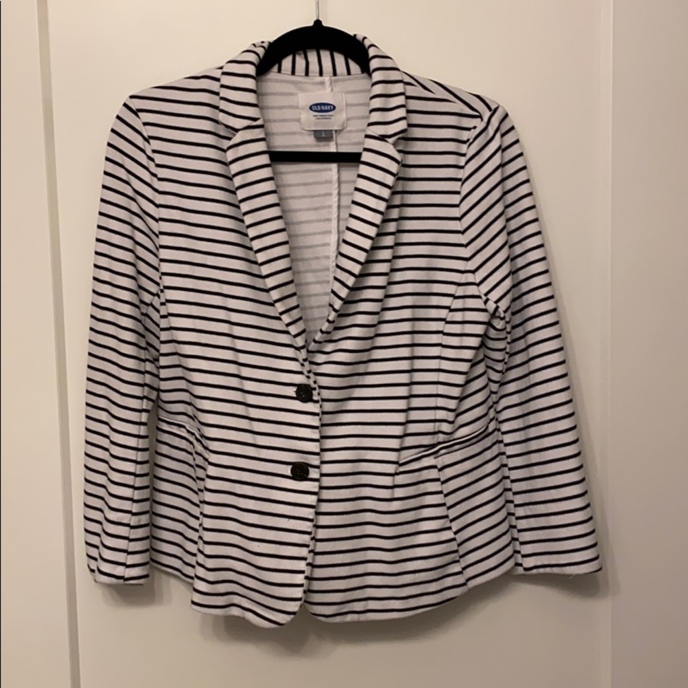 Old Navy striped blazer